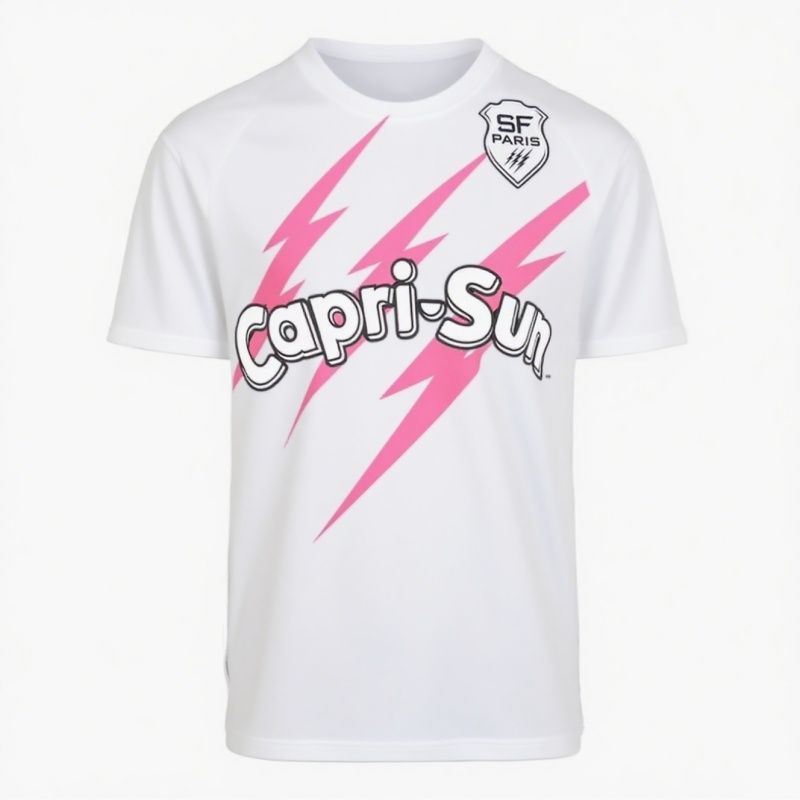 Women'S Fashion Paris - เสื้อยืดกีฬารักบี้ผู้ชายแบบใหม่ Paris Stade De France Third