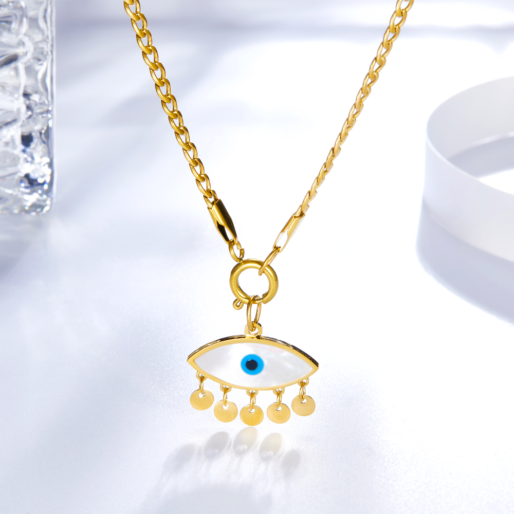 Women'S Fashion Show 2022 - LUXUKISSKIDS ตาสีฟ้า Charms Choker สำหรับผู้หญิง Asethetic