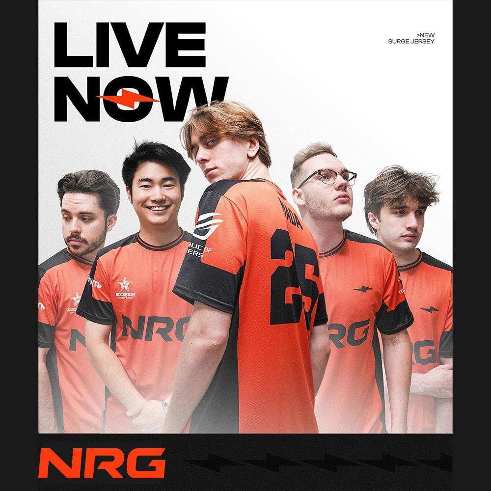 Women'S Fashion Paris - เสื้อยืดแขนสั้น NRG Esports Surge Jersey Valorant