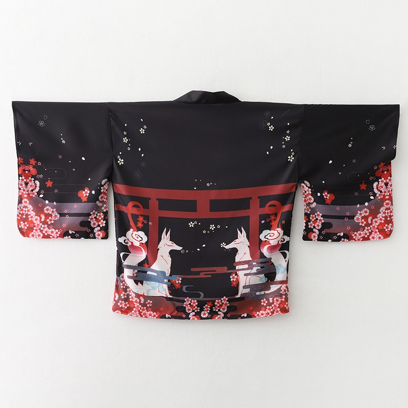 เสื้อคลุมแฟชั่นลายจิ้งจอกสำหรั - Women'S Fashion Kimono บทวิจารณ์และราคา