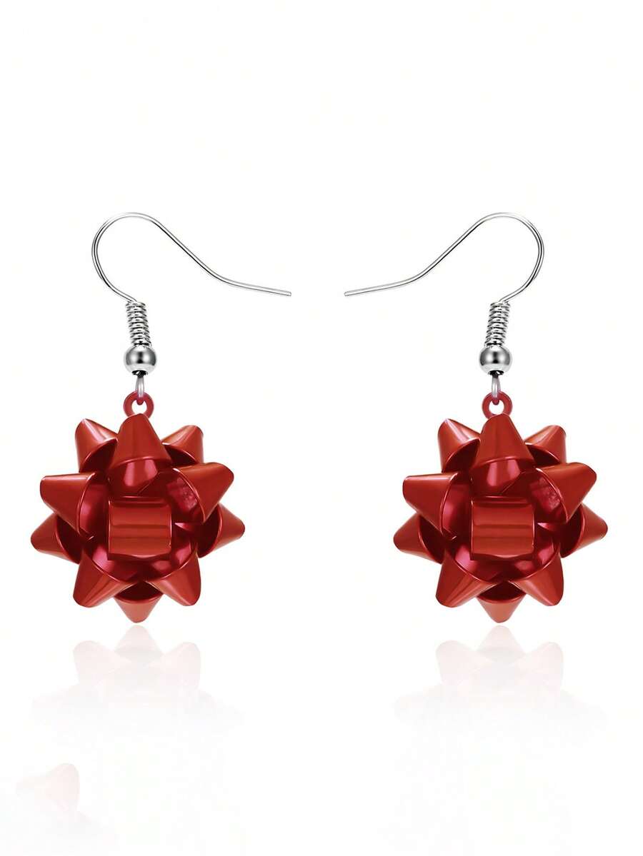 1 คู่ ต่างหูแฟชั่นดีไซน์โลหะสี - Women'S Fashion Earrings บทวิจารณ์และราคา