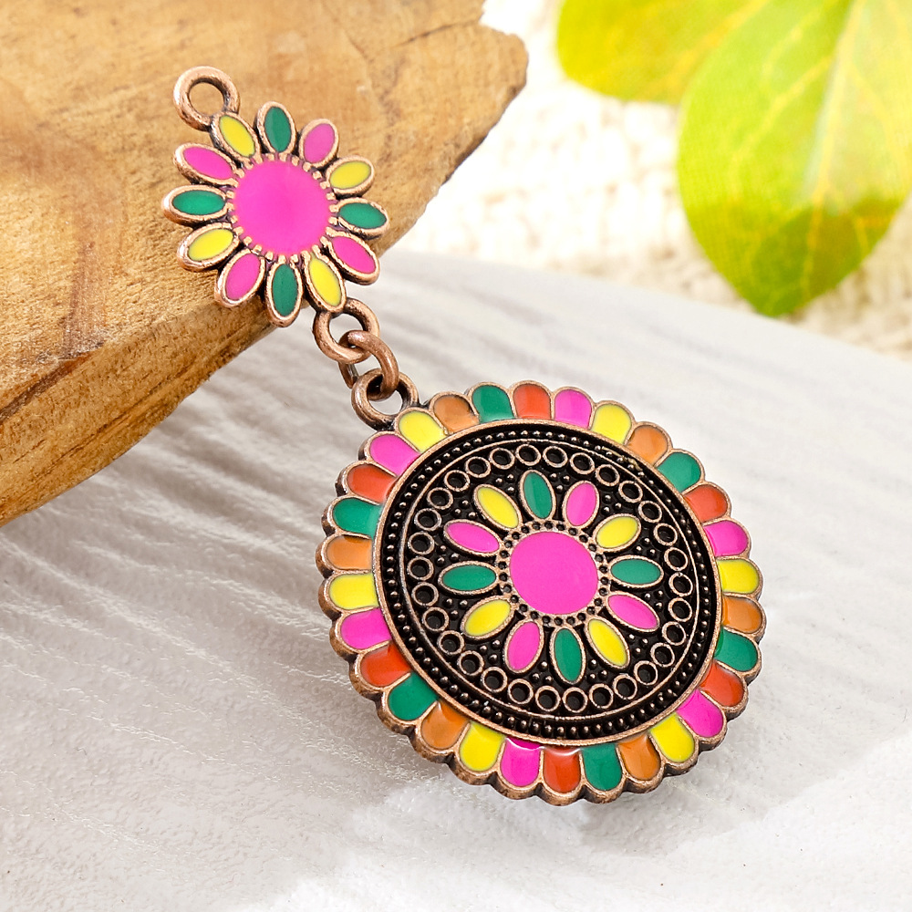 จี้เคลือบสไตล์โบฮีเมียนรุ่นใหม - Women'S Fashion Earrings บทวิจารณ์และราคา
