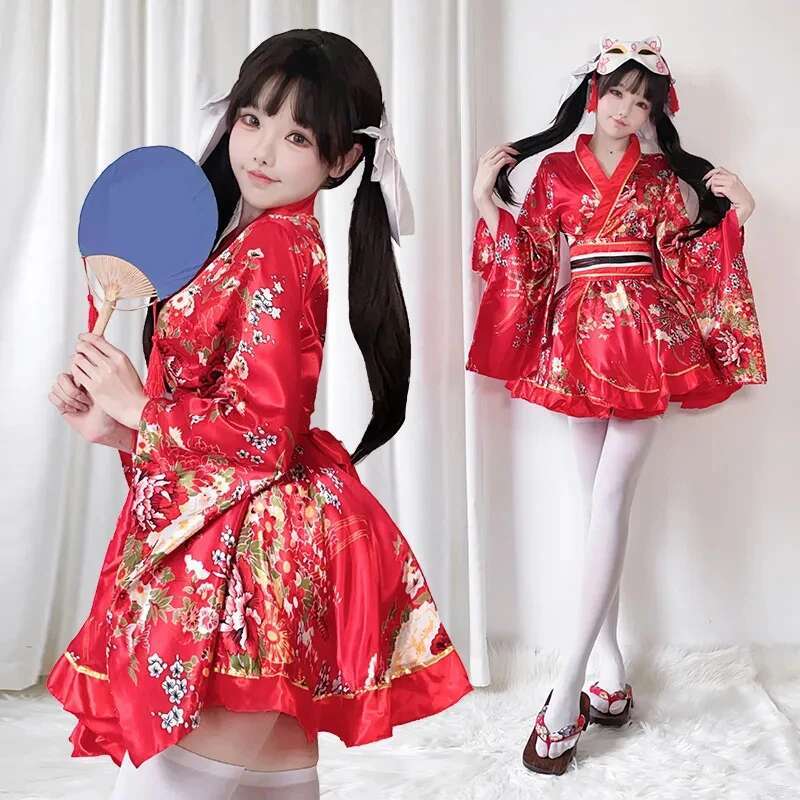 ชุดกิโมโนญี่ปุ่นดัดแปลงสำหรับผ - Women'S Fashion Kimono บทวิจารณ์และราคา