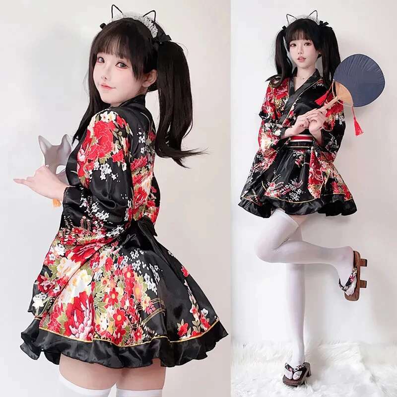 ชุดกิโมโนญี่ปุ่นดัดแปลงสำหรับผ - Women'S Fashion Kimono บทวิจารณ์และราคา