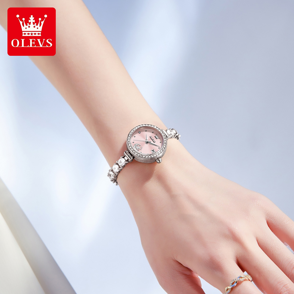 นาฬิกา OLEVS 2998 ของแท้จากแบร - Women Fashion Simple บทวิจารณ์และราคา