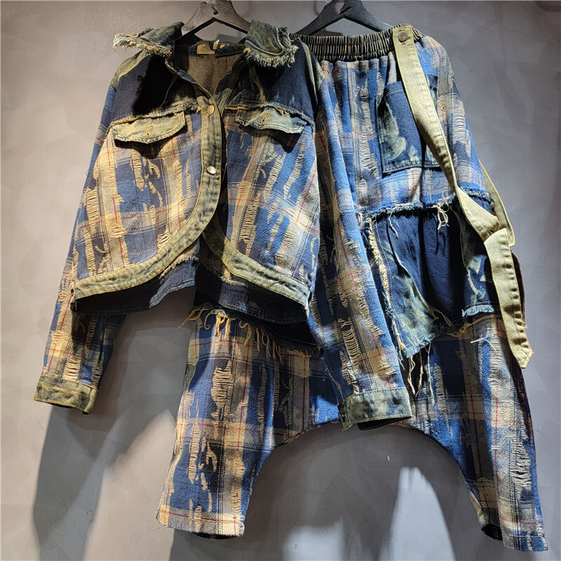 WTHTแฟชั่นผู้หญิงไม่สม่ําเสมอP - Women'S Fashion Denim Jacket บทวิจารณ์และราคา