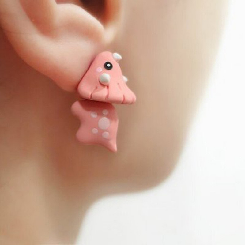 ต่างหูแบบติดหูลายการ์ตูนสัตว์  - Women'S Fashion Earrings บทวิจารณ์และราคา