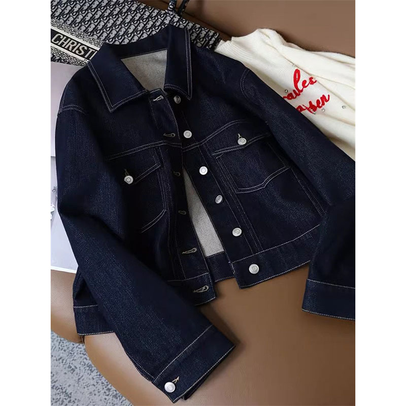 เสื้อแจ็คเก็ตยีนส์ลำลองแฟชั่นผ - Women'S Fashion Denim Jacket บทวิจารณ์และราคา
