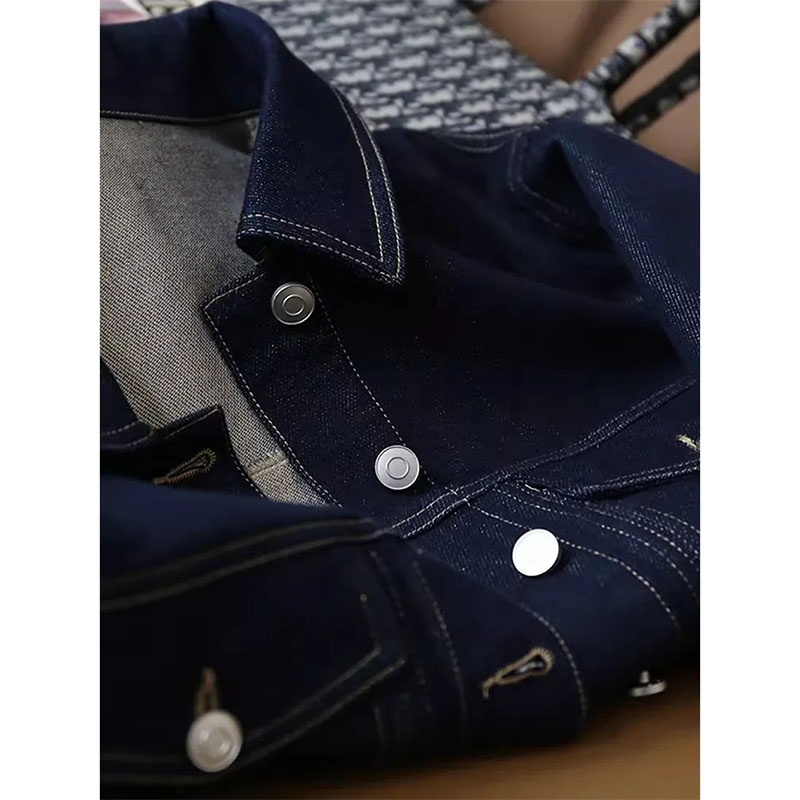 เสื้อแจ็คเก็ตยีนส์ลำลองแฟชั่นผ - Women'S Fashion Denim Jacket บทวิจารณ์และราคา