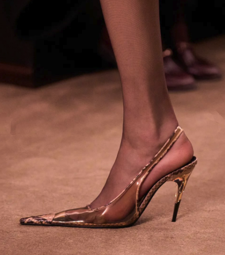 รองเท้าส้นสูงแบบใสลายหนังงูทรง - Women'S Fashion Paris บทวิจารณ์และราคา
