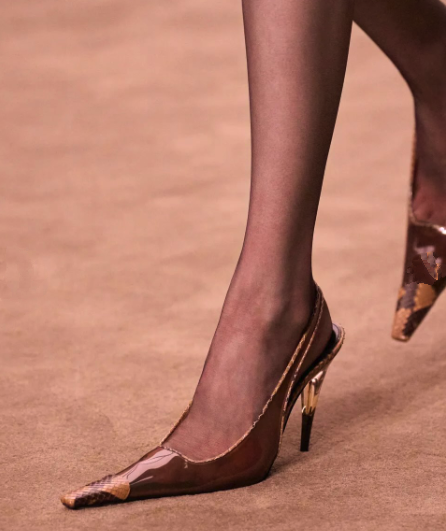 รองเท้าส้นสูงแบบใสลายหนังงูทรง - Women'S Fashion Paris บทวิจารณ์และราคา