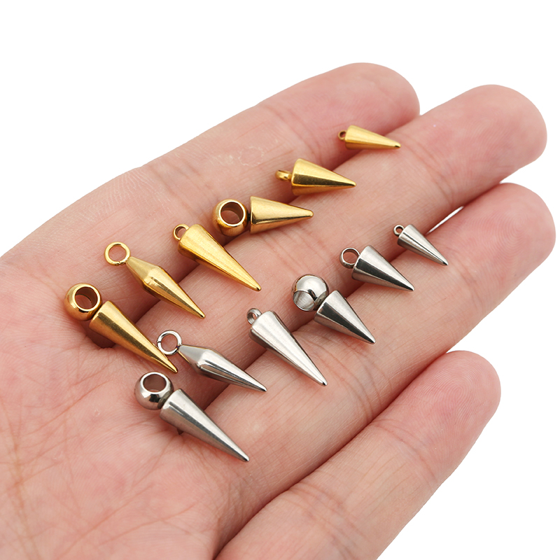 10pcs กรวยสแตนเลส Charms จี้ R - Women'S Fashion Earrings บทวิจารณ์และราคา