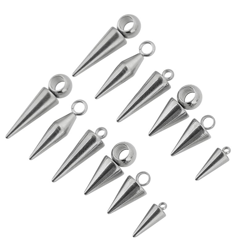 10pcs กรวยสแตนเลส Charms จี้ R - Women'S Fashion Earrings บทวิจารณ์และราคา