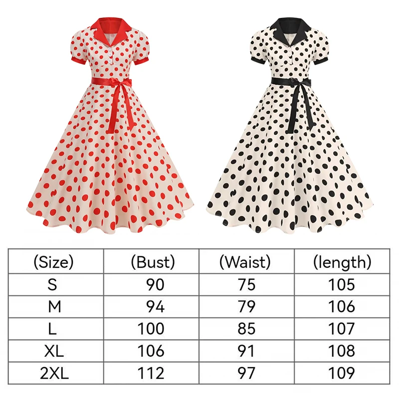 เดรสลายจุดวินเทจสำหรับผู้หญิง  - Women'S Fashion Of The 60S บทวิจารณ์และราคา