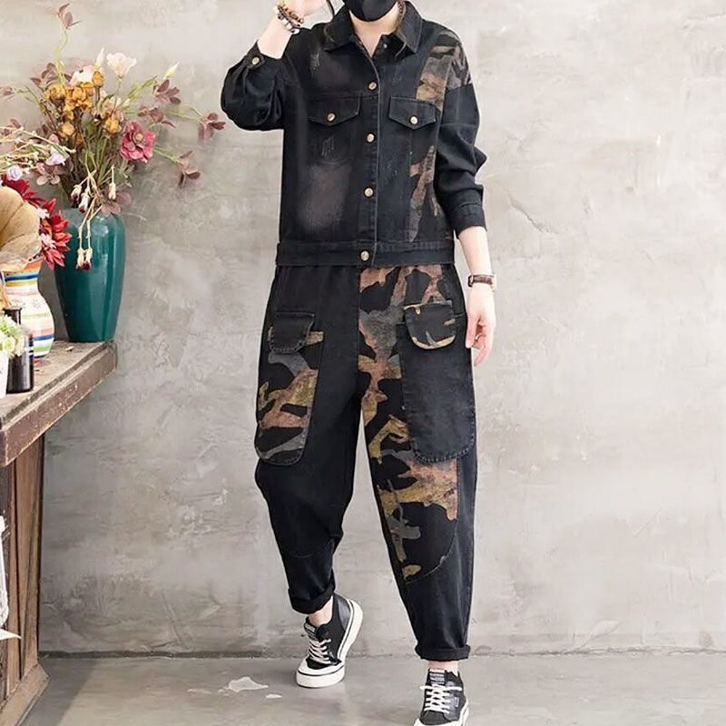 2025 ฤดูใบไม้ร่วงDenimแจ็คเก็ต - Women'S Fashion Denim Jacket บทวิจารณ์และราคา