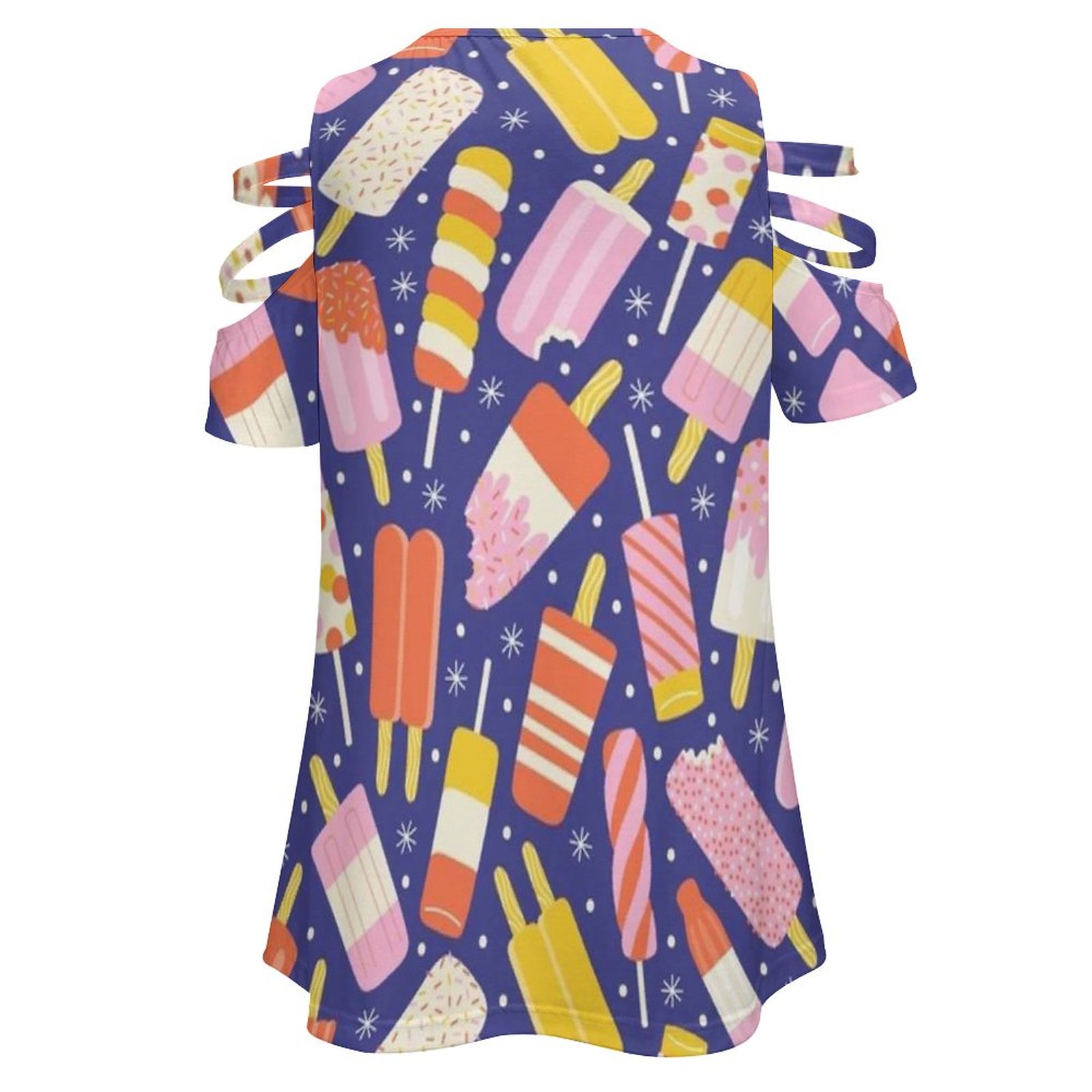 Popsicles ใหม่แฟชั่น Zip Off ไ - Women Fashion Vector บทวิจารณ์และราคา