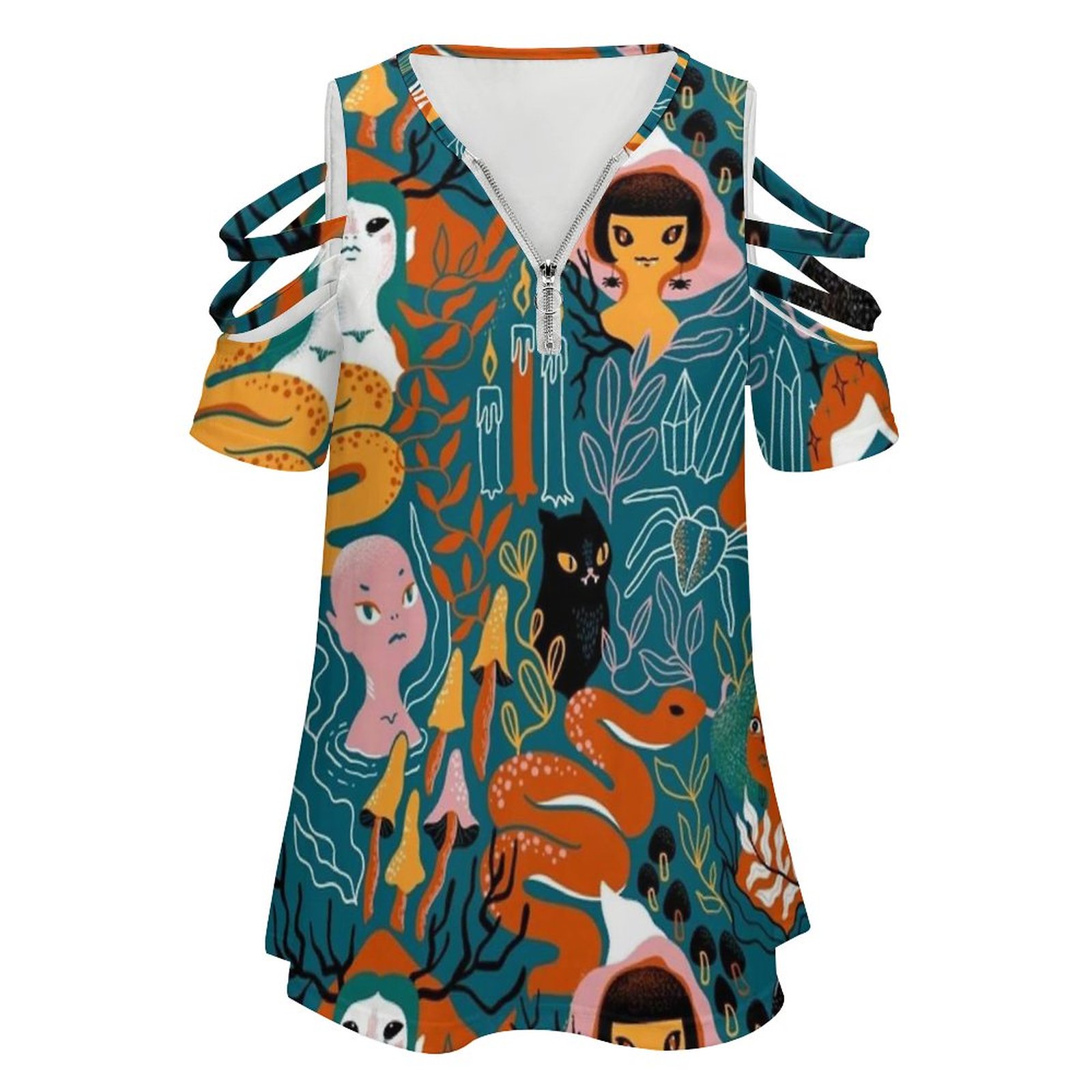 โคเวน. น้องสาวเวทย์มนตร์แม่มด  - Women Fashion Vector บทวิจารณ์และราคา