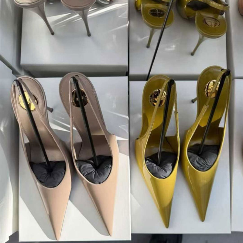 รองเท้าส้นสูงแบบเปิดส้น ปลายแห - Women Fashion Simple บทวิจารณ์และราคา