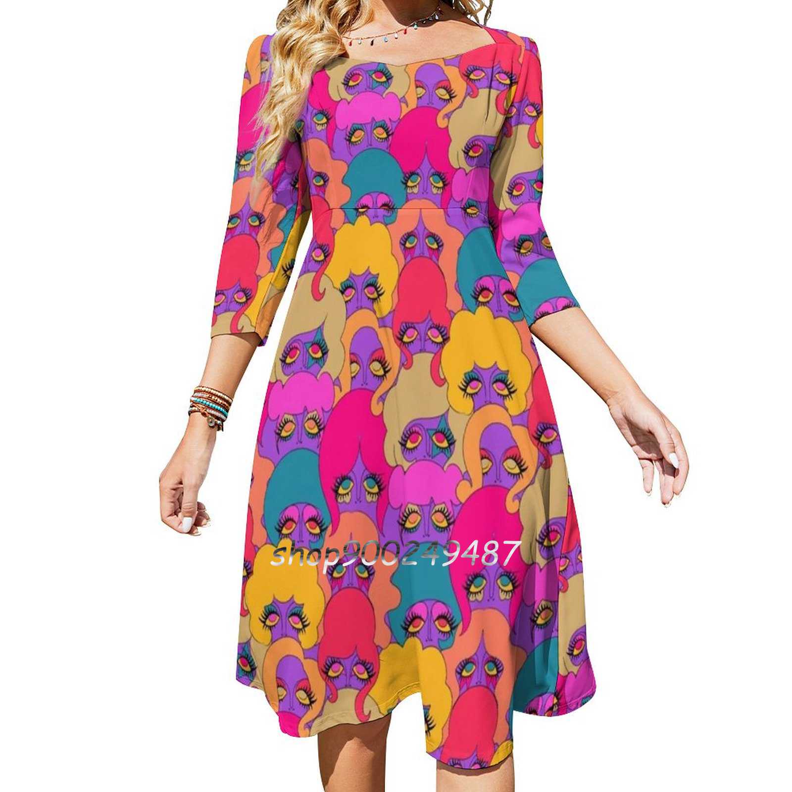 Colorful Ladies Sweetheart Kno - Women'S Fashion Of The 60S บทวิจารณ์และราคา