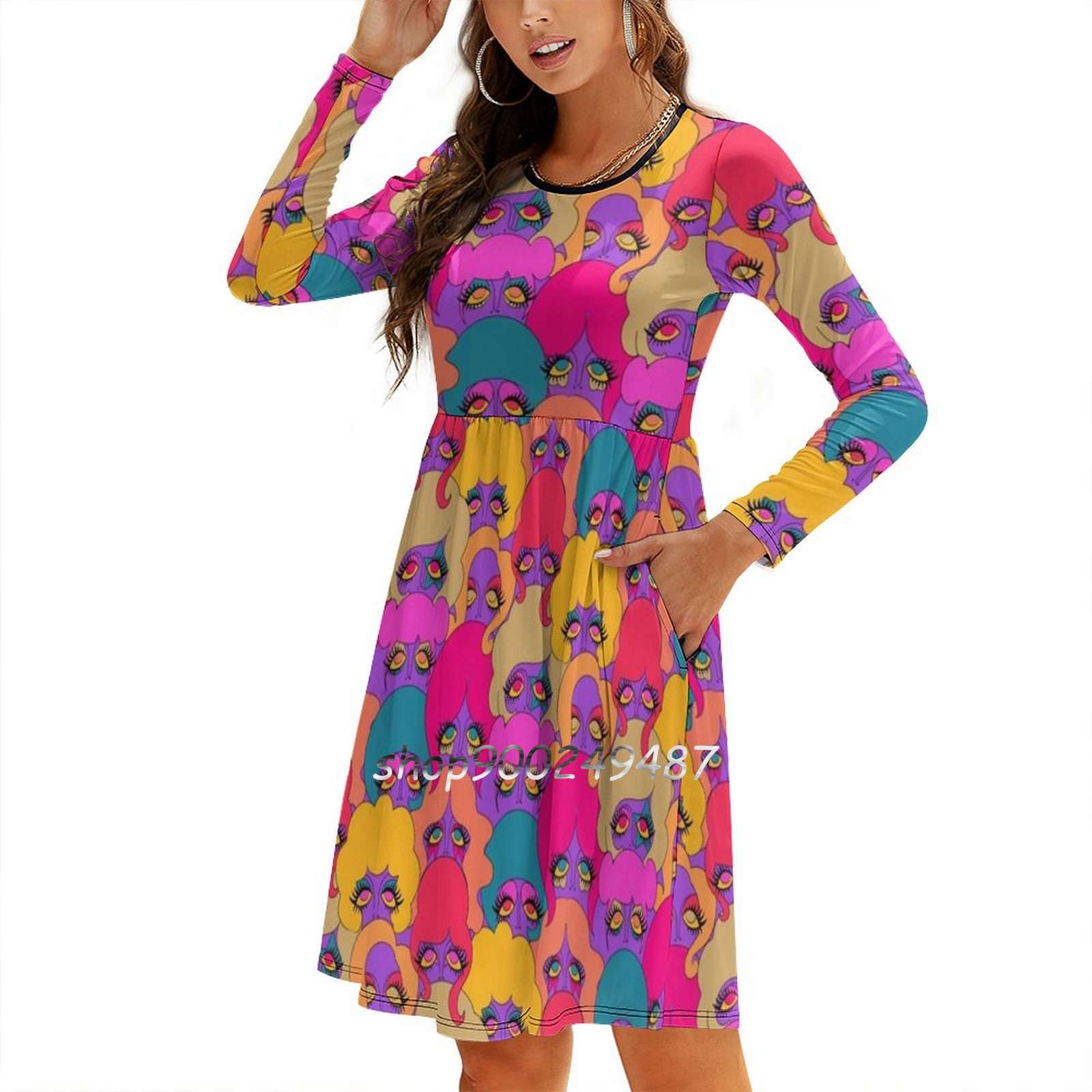 Colorful Ladies Sweetheart Kno - Women'S Fashion Of The 60S บทวิจารณ์และราคา