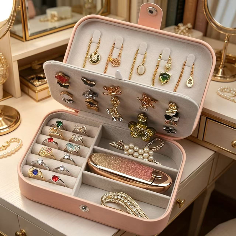 กล่องใส่เครื่องประดับแบบพกพาสั - Women'S Fashion Earrings บทวิจารณ์และราคา