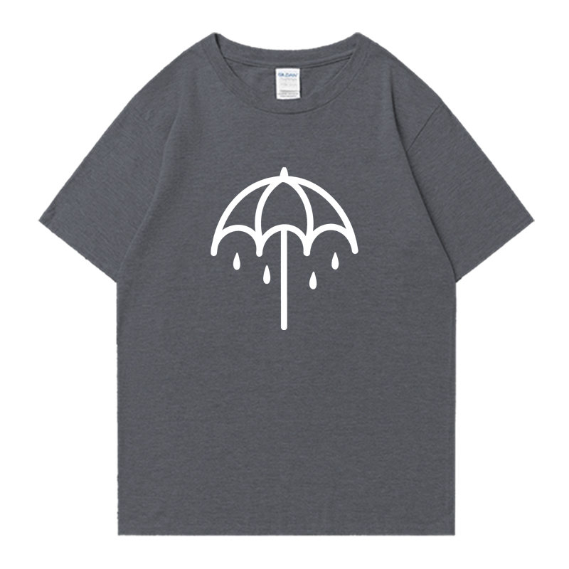 เสื้อยืดลำลองพิมพ์ลายร่มผ้าฝ้า - Women'S Fashion Umbrella บทวิจารณ์และราคา