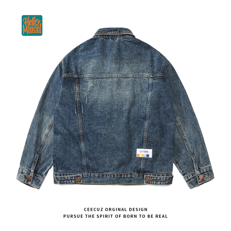 HELLOMARCEL แจ็คเก็ตยีนส์คุณภา - Women'S Fashion Denim Jacket บทวิจารณ์และราคา