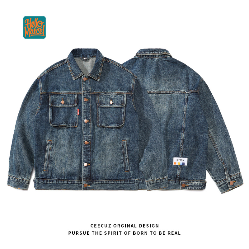 HELLOMARCEL แจ็คเก็ตยีนส์คุณภา - Women'S Fashion Denim Jacket บทวิจารณ์และราคา