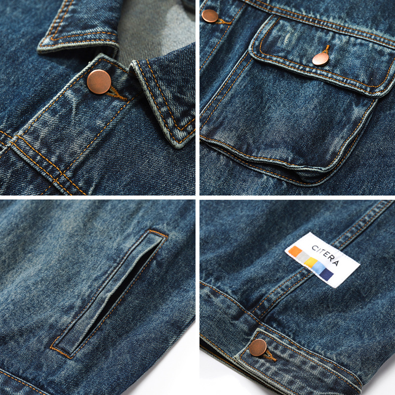 HELLOMARCEL แจ็คเก็ตยีนส์คุณภา - Women'S Fashion Denim Jacket บทวิจารณ์และราคา