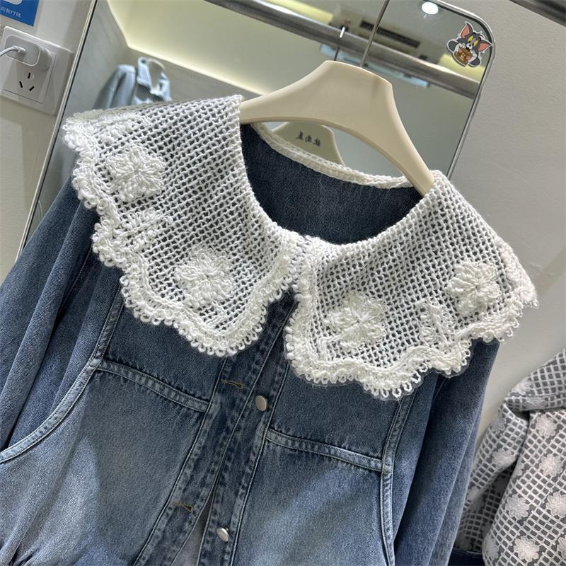 ผู้หญิงฤดูใบไม้ผลิฤดูใบไม้ร่วง - Women'S Fashion Denim Jacket บทวิจารณ์และราคา