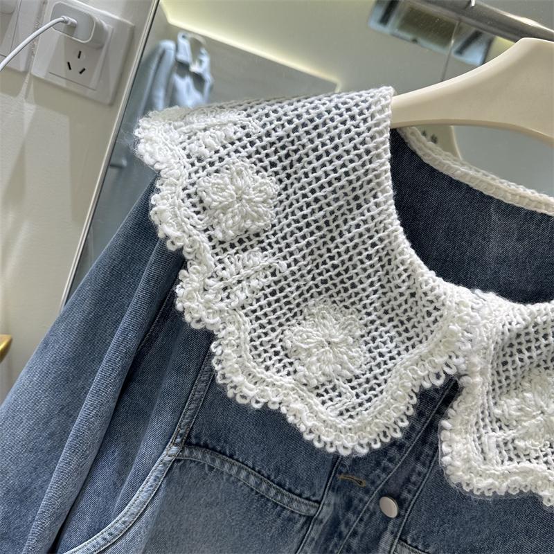 ผู้หญิงฤดูใบไม้ผลิฤดูใบไม้ร่วง - Women'S Fashion Denim Jacket บทวิจารณ์และราคา