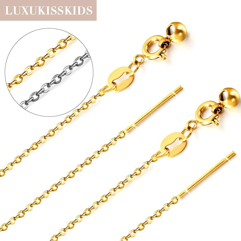 LUXUKISSKIDS 1 มม.O สร้อยคอสร้ - Women'S Fashion Show 2022 บทวิจารณ์และราคา