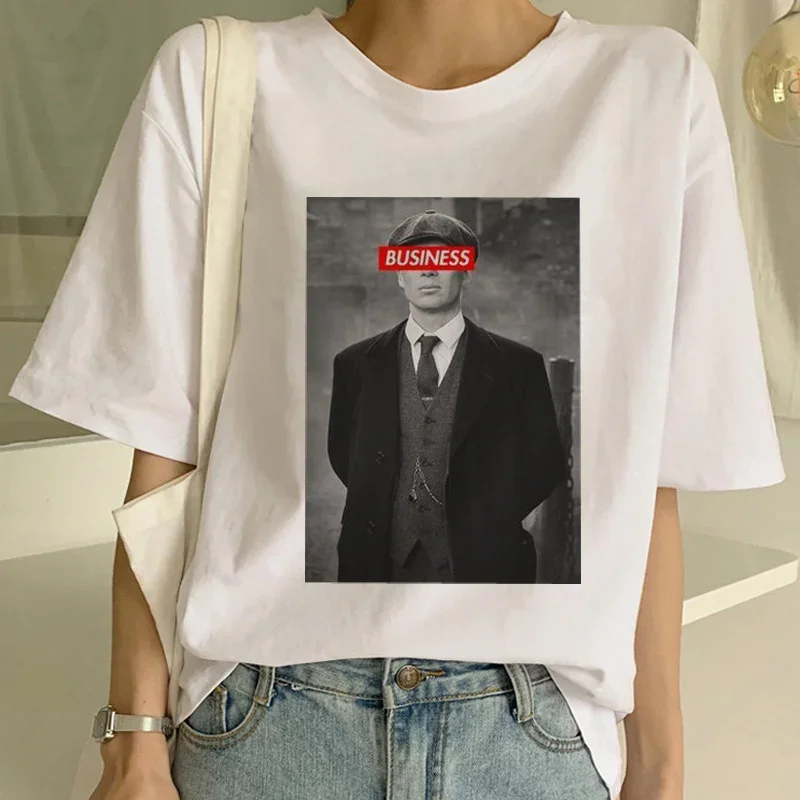 เสื้อยืดแขนสั้นฮาราจูกุสำหรับผ - Women'S Fashion Peaky Blinders บทวิจารณ์และราคา