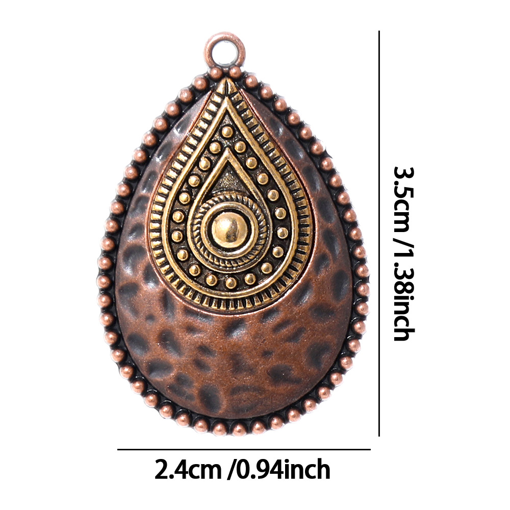 จี้รูปหยดน้ำสไตล์เรโทรวินเทจโบ - Women'S Fashion Earrings บทวิจารณ์และราคา