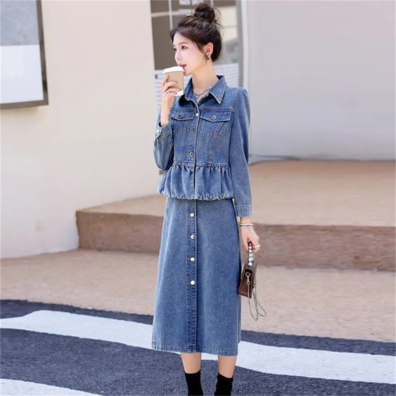 แจ็คเก็ตคาวบอยหญิง2024ใหม่ฤดูใ - Women'S Fashion Denim Jacket บทวิจารณ์และราคา