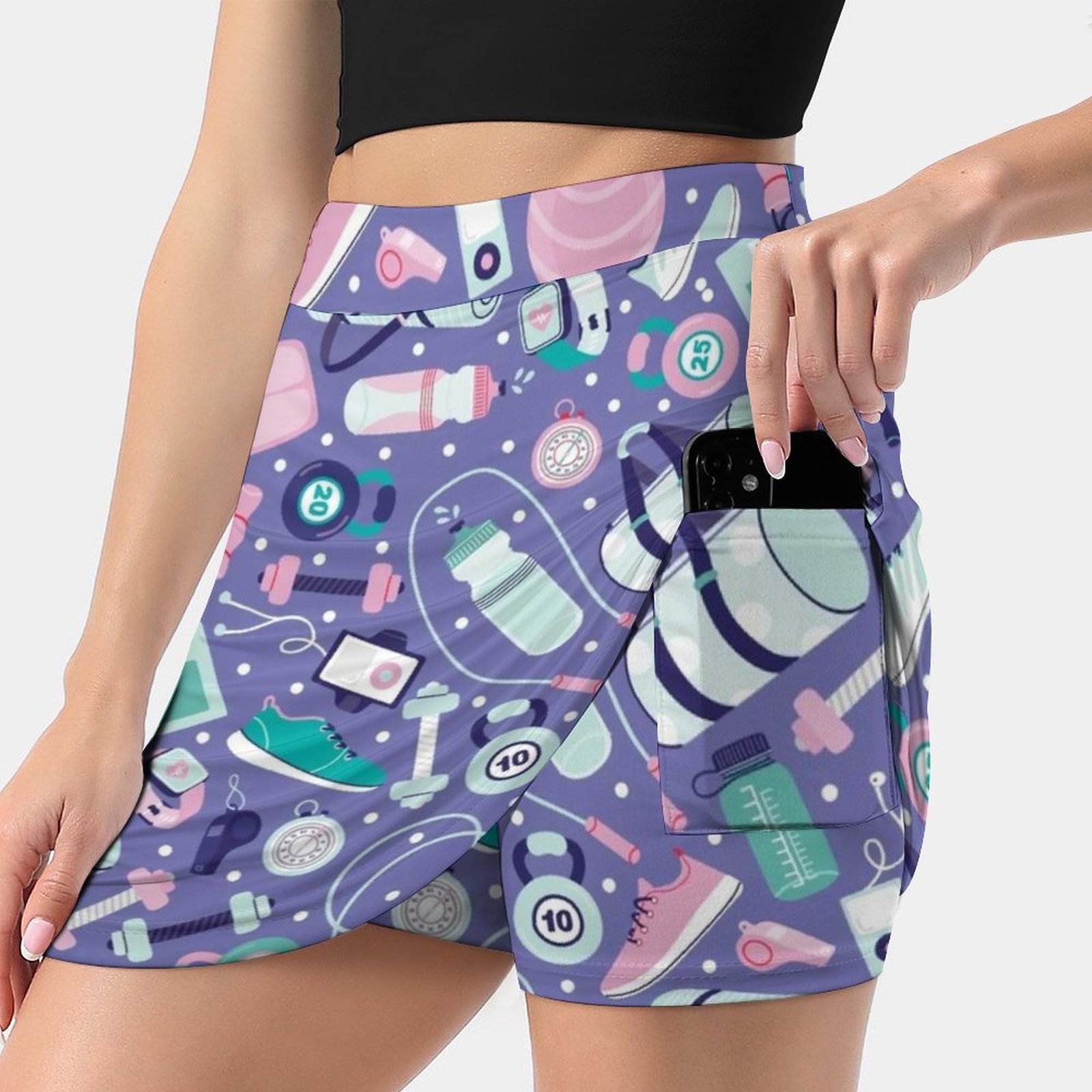 Get Fit กระโปรงผู้หญิง Aesthet - Women Fashion Vector บทวิจารณ์และราคา