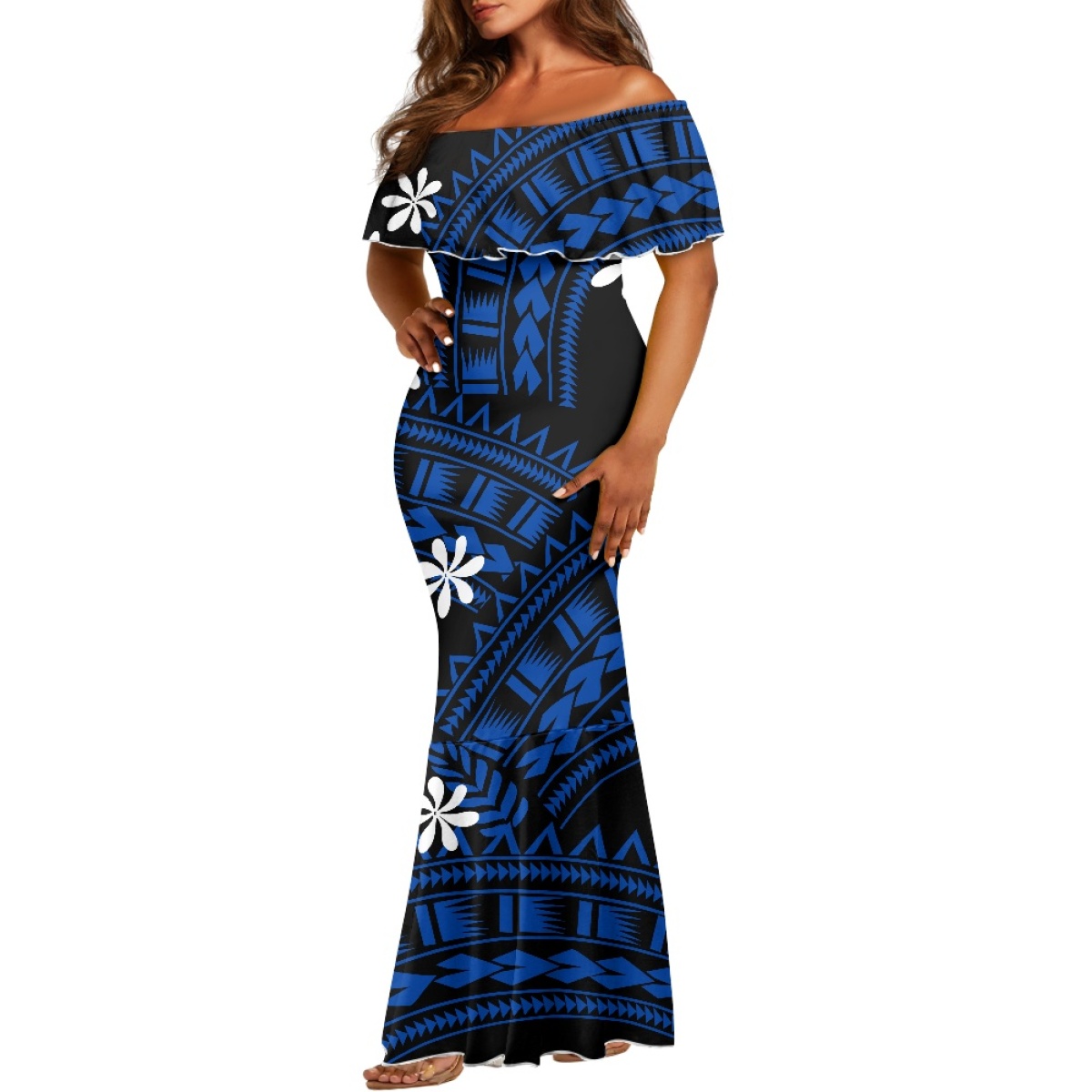 ชุดเดรสออกงานสไตล์โพลินีเซียน  - Bodycon Dress Women บทวิจารณ์และราคา